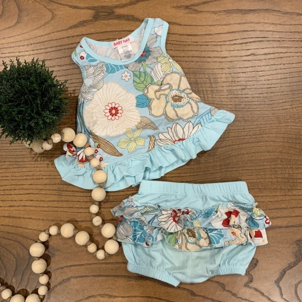 Ruffled Baby Nay Outfit